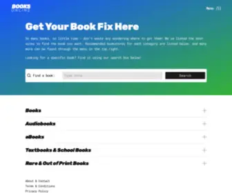 Booksonline.ie(The Best Sites for Books Online) Screenshot