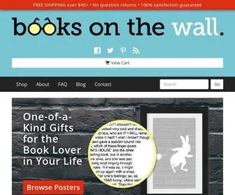 Booksonthewall.com(Books on the Wall) Screenshot