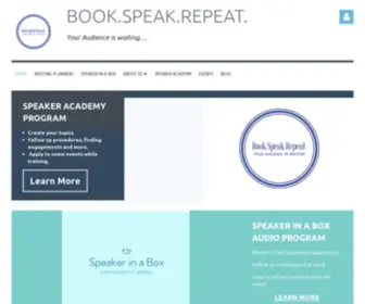 Bookspeakrepeat.com(Book.Speak.Repeat) Screenshot