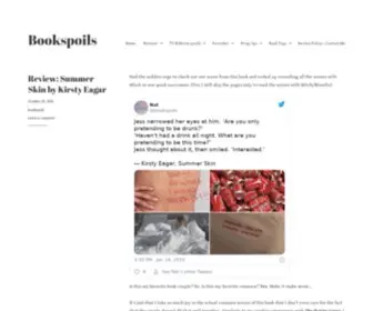 Bookspoils.com(Bookspoils) Screenshot