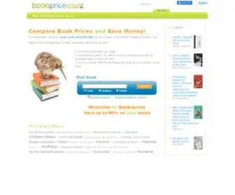 Booksprice.co.nz(Booksprice) Screenshot