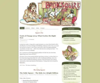 Booksquare.com(Dissecting the publishing industry with love and skepticism) Screenshot
