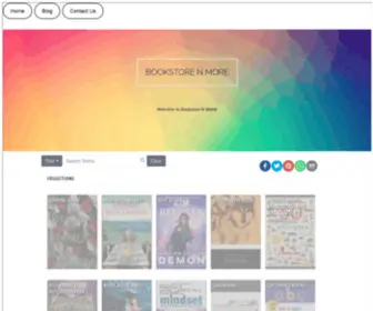 BookStorenmore.com(BookStorenmore) Screenshot