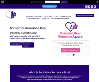 BookStoreromanceday.org(Bookstore Romance Day) Screenshot