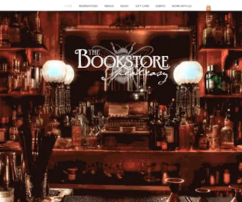 Bookstorespeakeasy.com(COVID) Screenshot