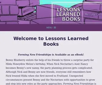 Bookswithlessons.com(Lessons Learned Books) Screenshot