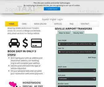 Booktaxisevilla.com(Seville Airport Transfers) Screenshot