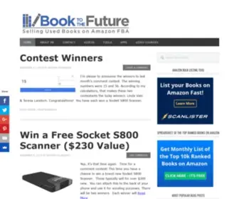 Booktothefuture.com(How to Sell Used Books with Fulfillment by Amazon (FBA)) Screenshot