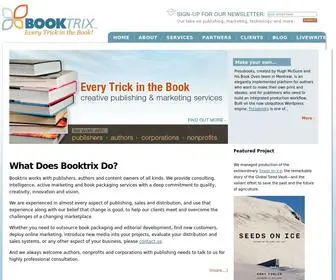 Booktrix.com(Creative Publishing & Marketing Services) Screenshot