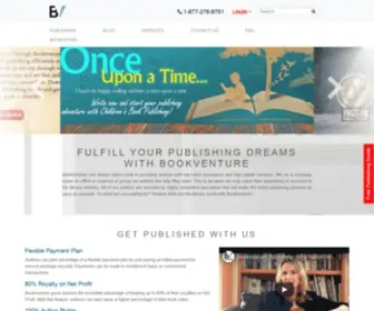 Bookventure.com(Let BookVenture Publish It Fast) Screenshot