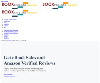 Bookvertiser.com(Book Marketing with Results) Screenshot