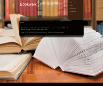 Bookwalk.com(Bookwalk Home) Screenshot