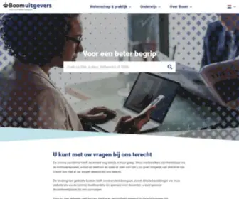 Boom.nl(Boom Uitgevers) Screenshot