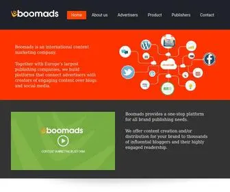 Boomads.com(Anasayfa) Screenshot