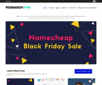 Boomango.com(Leading Digital Marketing Consultancy in SriLanka) Screenshot