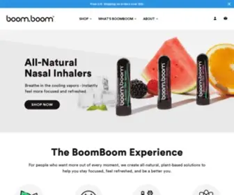 Boomboomnaturals.com(BoomBoom Naturals) Screenshot