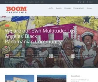 Boomcalifornia.com(We aim to create a lively conversation about the vital social) Screenshot