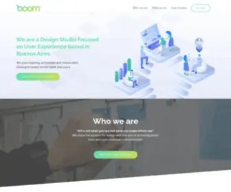 Boomdg.com.ar(Boom Design Studio) Screenshot