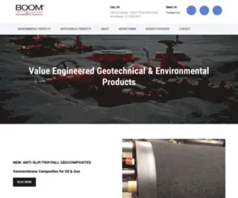 Boomenviro.com(Boom Environmental) Screenshot