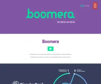 Boomera.com.br(Transformação de resíduos em novos produtos) Screenshot