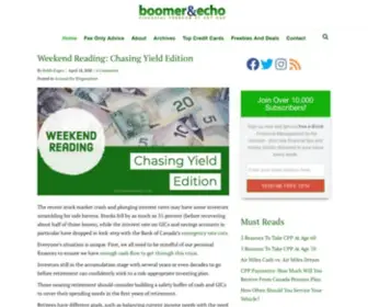 Boomerandecho.com(Financial Freedom) Screenshot