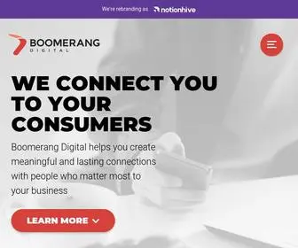 Boomerangbd.com(Boomerang Digital) Screenshot