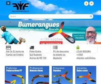 Boomerangs.com.br(Bumerangues Profissionais) Screenshot