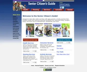 Boomersresourceguide.com(Senior Citizen's Guide) Screenshot