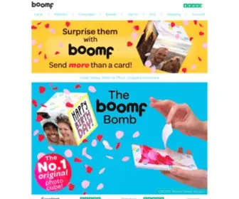 Boomf.com(Personalised Greeting Cards) Screenshot