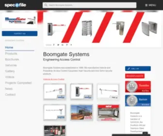 BoomGatesystems.co.za(Access Control Equipment For Sale) Screenshot