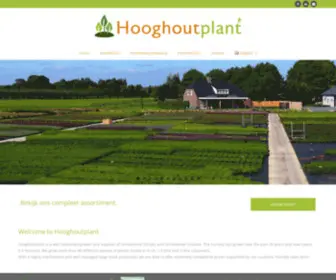 Boomkwekerij-Hooghout.nl(Kwekerij Hooghoutplant) Screenshot