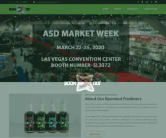 Boomoutfreshners.com(Boomout Freshners) Screenshot
