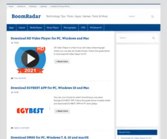 Boomradar.com(Boom Radar) Screenshot