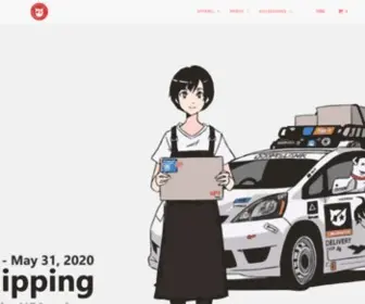 Boomslank.com(Anime lifestyle & apparel brand) Screenshot