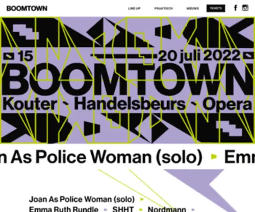 Boomtownfestival.be(Boomtownfestival) Screenshot