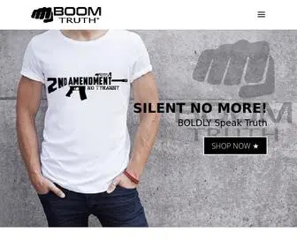 Boomtruth.com(Boom Truth Apparel) Screenshot