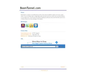 Boomtunnel.com(Learning Materials For Your College) Screenshot