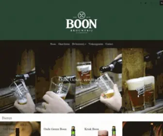 Boon.be(Brouwerij Boon) Screenshot