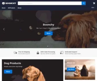 Boonchy.com(Boonchy Pet Store) Screenshot