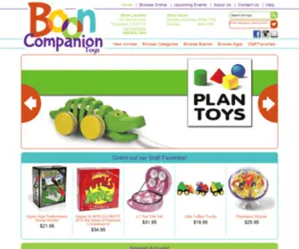 Booncompaniontoys.com(Boon Companion Toys) Screenshot