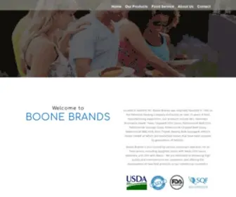 Boonebrands.com(Boone Brands) Screenshot