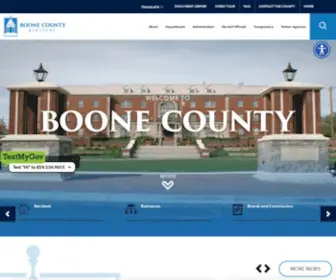 Boonecountyky.org(Boone County) Screenshot