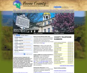 Boonecountywv.org(Boone County West Virginia) Screenshot