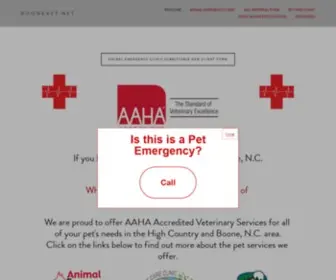 Boonevet.net(Animal Emergency Clinic) Screenshot