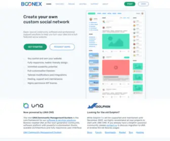 Boonex.club(Community Software Solutions) Screenshot