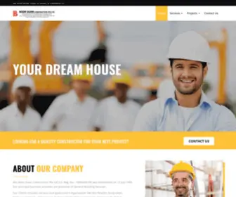 Boonguan.com.sg(Construction Building Company) Screenshot