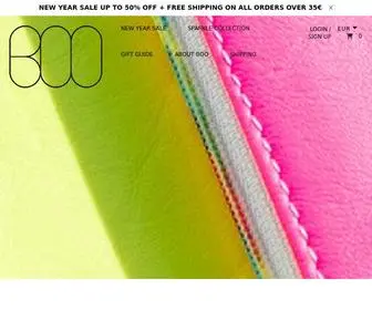 Boopacks.com(Design label BOO) Screenshot
