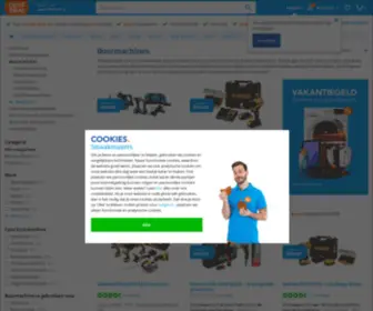 BoormachineStore.nl(Voor 23.59u) Screenshot