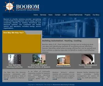 Boorom.com(Boorom Facility Solutions) Screenshot