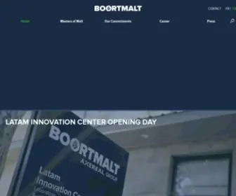 Boortmalt.com(Masters of malt) Screenshot